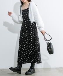 【WEB限定カラー有】キャミワンピ×カーディガンセット 1032090270