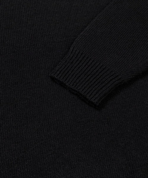 87mm(87mm)の「【UNISEX】Mmlg/BETWEENニット(ニット/セーター・レディース・ピンク/ブラック・MEDIUM/SMALL/LARGE)」の8枚目の写真