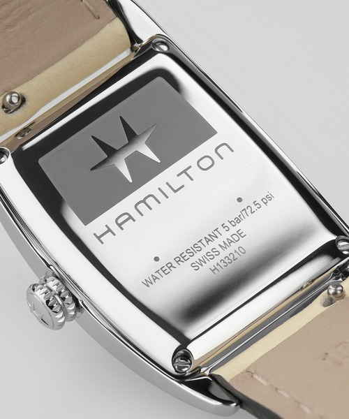 HAMILTON（ハミルトン）の「HAMILTON [ハミルトン] 腕時計 Boulton （ボルトン） Small Second クオーツ 23,5mm x 27,40mm グリーン×ホワイト/ベージュ×ベージュ/ホワイト×グリーン/ホワイト×イエロー（アナログ腕時計・レディース・グリーン/ベージュ/ホワイト×イエロー/ホワイト×グリーン・FREE）」の13枚目の写真