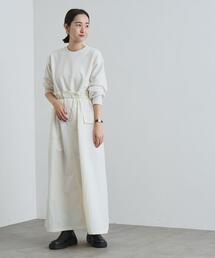 coen | スウェット×カーゴドッキングワンピース(ワンピース)