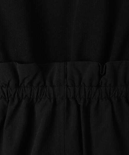 coen（コーエン）の「スウェット×カーゴドッキングワンピース（ワンピース・レディース・ブラック/ナチュラル/オリーブ・FREE）」の13枚目の写真