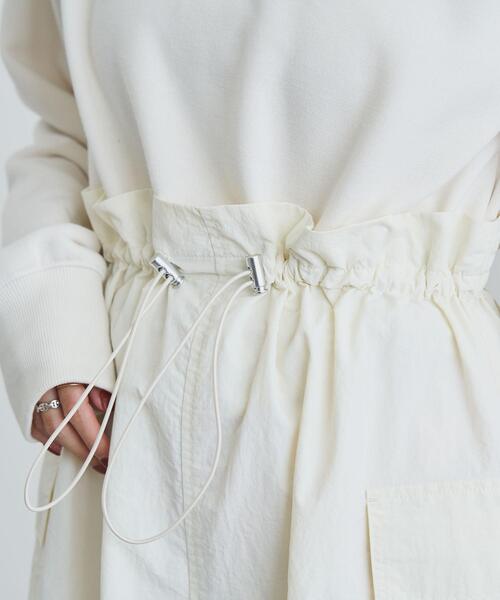 coen（コーエン）の「スウェット×カーゴドッキングワンピース（ワンピース・レディース・ブラック/ナチュラル/オリーブ・FREE）」の20枚目の写真