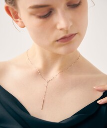 ete（エテ）の「【ZOZOTOWN限定】ペタルチェーン ネックレス