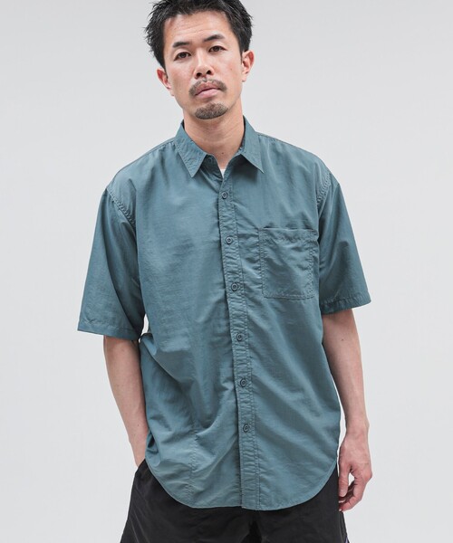 【BLACK】BEAMS / 撥水 アクティブ シャツ BEAMS（ビームス）撥水 アクティブ シャツ（シャツ・ブラウス