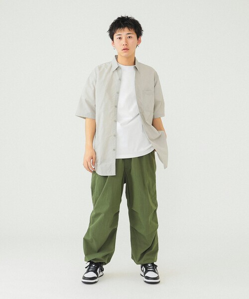 BEAMS（ビームス）の「BEAMS / 撥水 アクティブ シャツ（シャツ/ブラウス・メンズ・ブルー系その他/ブラック/ライトグレー・X-LARGE/LARGE/MEDIUM/SMALL）」の4枚目の写真