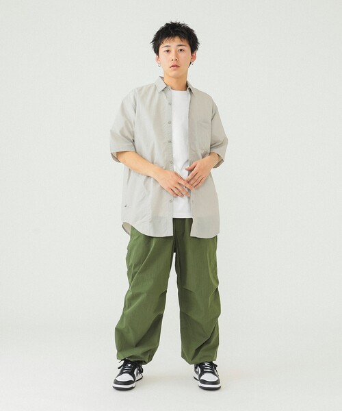 BEAMS（ビームス）の「BEAMS / 撥水 アクティブ シャツ（シャツ/ブラウス・メンズ・ブルー系その他/ブラック/ライトグレー・X-LARGE/LARGE/MEDIUM/SMALL）」の5枚目の写真