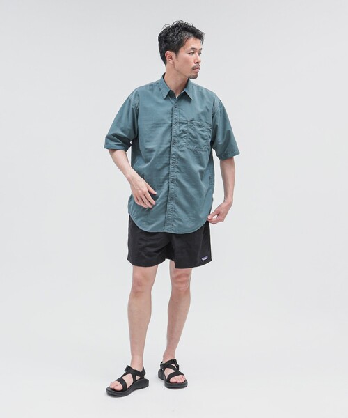 BEAMS（ビームス）の「BEAMS / 撥水 アクティブ シャツ（シャツ/ブラウス・メンズ・ブルー系その他/ブラック/ライトグレー・X-LARGE/LARGE/MEDIUM/SMALL）」の8枚目の写真