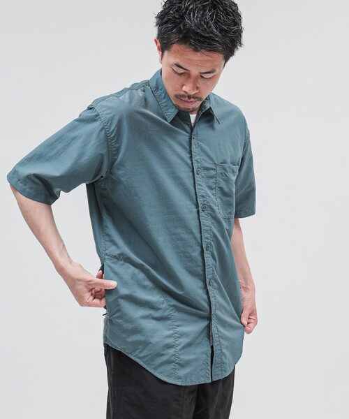 BEAMS（ビームス）の「BEAMS / 撥水 アクティブ シャツ（シャツ/ブラウス・メンズ・ブルー系その他/ブラック/ライトグレー・X-LARGE/LARGE/MEDIUM/SMALL）」の10枚目の写真