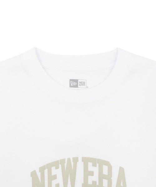 NEW ERA(ニューエラ)の「ニューエラ 半袖Tシャツ オーバーサイズ クラシックアーチロゴ(Tシャツ/カットソー・メンズ・ブラック/ストーン/ホワイト・L/M/S/XXL/XL)」の11枚目の写真