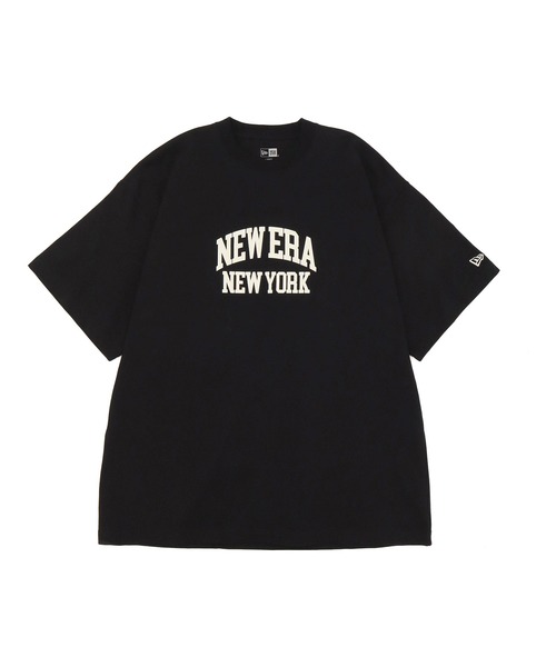 NEW ERA(ニューエラ)の「ニューエラ 半袖Tシャツ オーバーサイズ クラシックアーチロゴ(Tシャツ/カットソー・メンズ・ブラック/ストーン/ホワイト・L/M/S/XXL/XL)」の18枚目の写真
