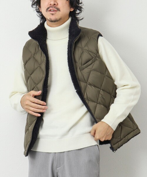 NOLLEY'S goodman（ノーリーズグッドマン）の「《ビジカジ対応》ラムウール タートルネックニット（ニット/セーター・メンズ・ネイビー/ロイヤルブルー/グレイッシュベージュ/ホワイト・L/M/S）」の16枚目の写真