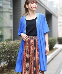 チチカカ | キカ刺繍チュニックワンピース(ワンピース)