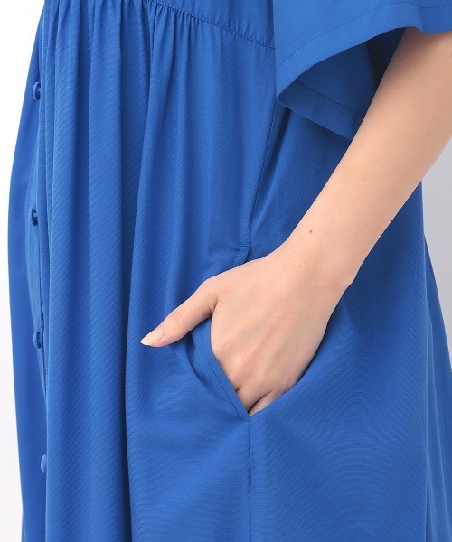 チチカカ（チチカカ）の「キカ刺繍チュニックワンピース（ワンピース・レディース・ライトグレー/ブラック/ブルー・FREE）」の16枚目の写真