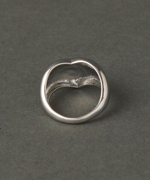 CITEN（シテン）の「＜CITEN＞ハート モチーフ リング（リング・レディース・ゴールド/シルバー・FREE）」の5枚目の写真