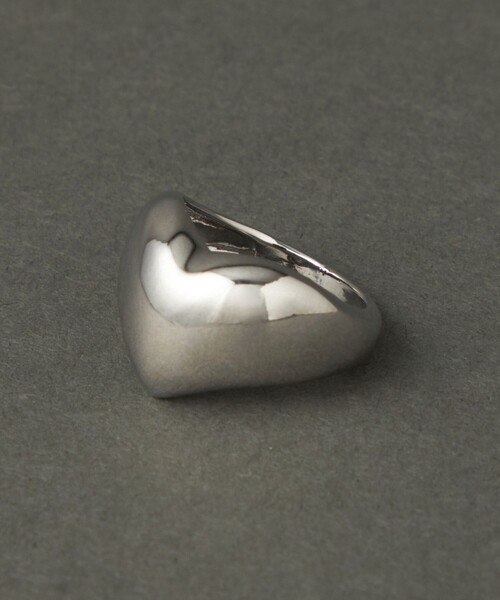 CITEN（シテン）の「＜CITEN＞ハート モチーフ リング（リング・レディース・ゴールド/シルバー・FREE）」の6枚目の写真