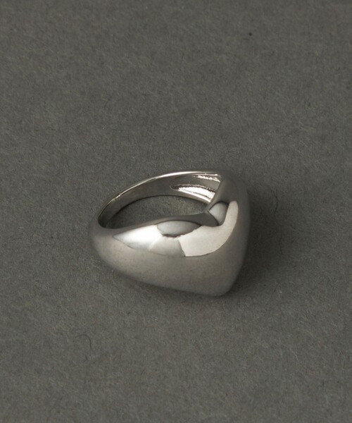 CITEN（シテン）の「＜CITEN＞ハート モチーフ リング（リング・レディース・ゴールド/シルバー・FREE）」の7枚目の写真