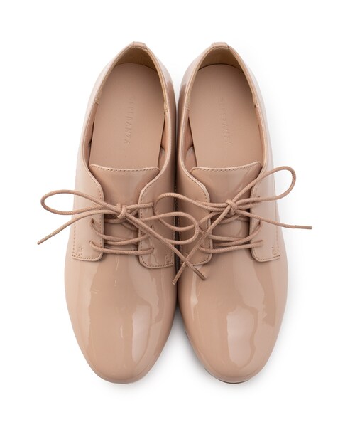 ESPERANZA（エスペランサ）の「フェイクパールヒールレースアップシューズ 24SS（ドレスシューズ・レディース・チョコ/ブラック系1・M/L/S/LL）」の9枚目の写真