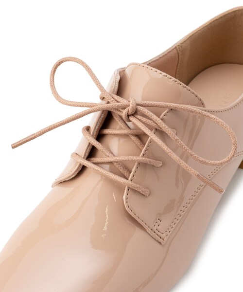 ESPERANZA（エスペランサ）の「フェイクパールヒールレースアップシューズ 24SS（ドレスシューズ・レディース・チョコ/ブラック系1・M/L/S/LL）」の13枚目の写真