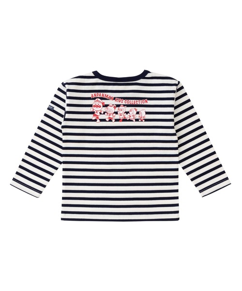 ANPANMAN KIDS COLLECTION（アンパンマンキッズコレクション）の「先染めボーダー長袖Tシャツ（Tシャツ/カットソー・キッズ・レッド/ネイビー・110cm/120cm/80ｃｍ/90cm/100cm）」の6枚目の写真