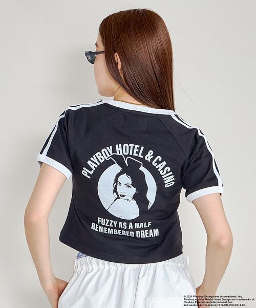 PLAYBOY(プレイボーイ)の「【SEQUENZ】 PLAYBOY BABE TEE PLAYBOY(プレイボーイ)の「【SEQUENZ】 PLAYBOY BABE TEE