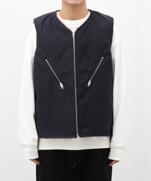 【NIGEL CABOURN/ナイジェルケーボン】DECK VEST REVERSIBLE