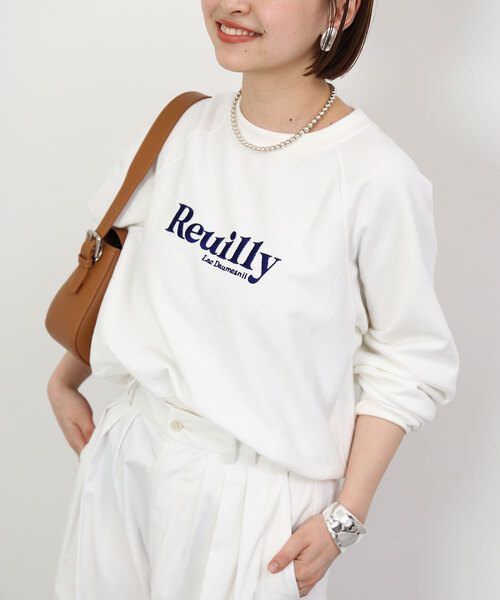 30/10裏毛刺繍スウェット