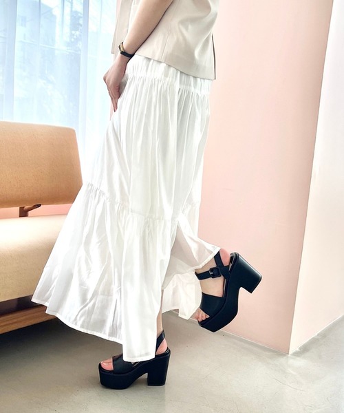 バックルベルト厚底サンダル/41209（サンダル）｜ORiental TRaffic