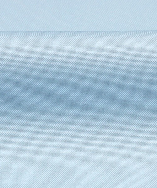 TOKYO SHIRTS（トウキョウシャツ）の「形態安定ノーアイロン ラウンドカラー 長袖ビジネスワイシャツ（ビジネスシャツ・メンズ・サックスブルー・首回り37cm-裄丈80cm/首回り39cm-裄丈80cm/首回り39cm-裄丈84cm/首回り41cm-裄丈82cm/首回り41cm-裄丈86cm/首回り42cm-裄丈82cm/首回り42cm-裄丈86cm/首回り43cm-裄丈82cm/首回り43cm-裄丈86cm/首回り37cm-裄丈84cm）」の2枚目の写真