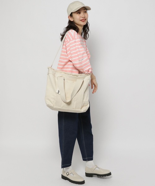 niko and...(ニコアンド)の「ケアイージーランタンボリュプルオーバー(Tシャツ/カットソー・レディース・オフホワイト/ブルー/ブラック/ピンク/グリーン・MEDIUM/LARGE)」の19枚目の写真