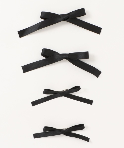 apres jour clair（アプレジュールクレア）の「【apres jour clair×ARIAZ】ヘアリボンクリップ４SET（バレッタ/ヘアクリップ・レディース・ホワイト/ライトブルー/ブラック・FREE）」の11枚目の写真