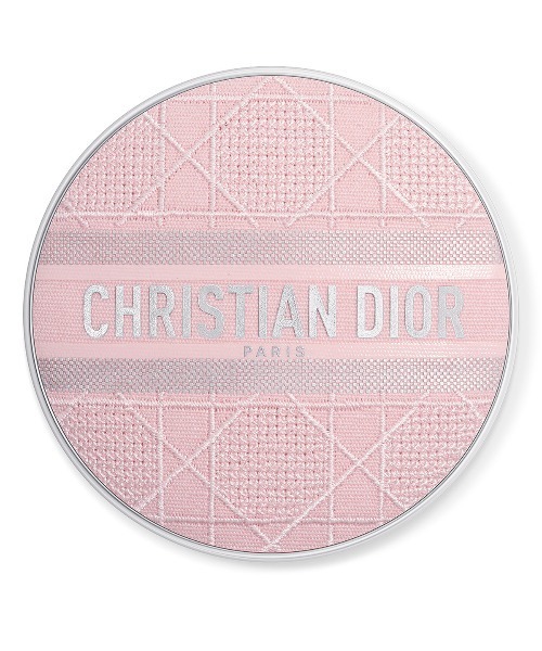 Dior(ディオール)の「ディオールスキン フォーエヴァー クッション ケース(数量限定品)(その他ビューティーグッズ・レディース・ベージュ エンブロイダード カナージュ/ピンク エンブロイダード カナージュ・FREE)」の2枚目の写真