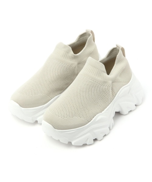 LAKOLE（ラコレ）の「ニットスニーカー / 107935（スニーカー・レディース・アイボリー/ブラック・LARGE/SMALL/MEDIUM）」の14枚目の写真