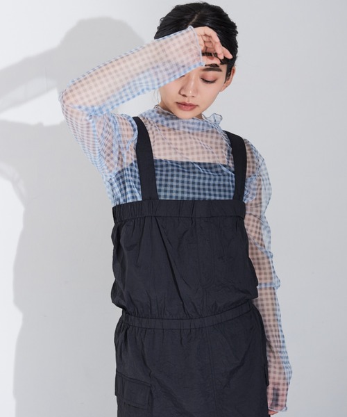 MERLOT（メルロー）の「アソートシアートップス（Tシャツ/カットソー・レディース・グレー/レッド/ホワイト/イエロー・FREE）」の18枚目の写真