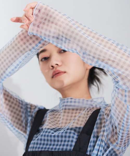 MERLOT（メルロー）の「アソートシアートップス（Tシャツ/カットソー・レディース・グレー/レッド/ホワイト/イエロー・FREE）」の20枚目の写真