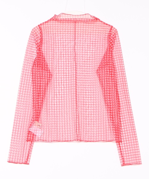 MERLOT（メルロー）の「アソートシアートップス（Tシャツ/カットソー・レディース・グレー/レッド/ホワイト/イエロー・FREE）」の10枚目の写真