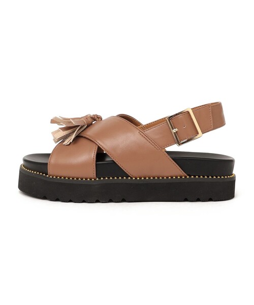 韓国◆タッセル フラットサンダル 3colour     SS-3016 beaut-bss1812006_1.jpg