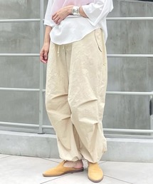 Munich | リサイクルナイロンコットンウェザーボーフレンドパンツ(カーゴパンツ)