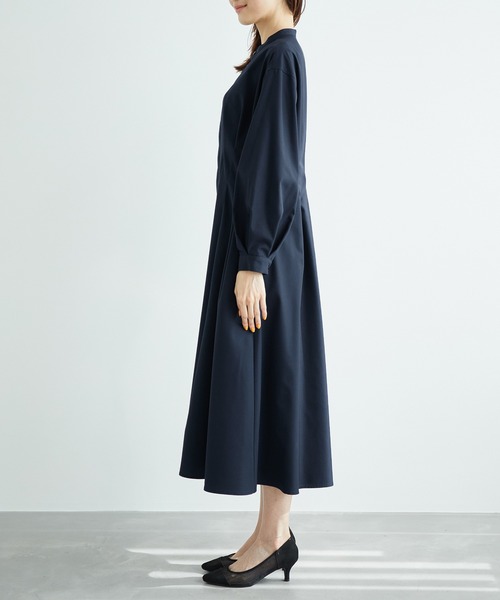 ROPE' PICNIC（ロペピクニック）の「ウエストタックワンピース（ワンピース・レディース・ネイビー/ベージュ系その他/グリーン系その他3/ブルー系その他・38）」の19枚目の写真