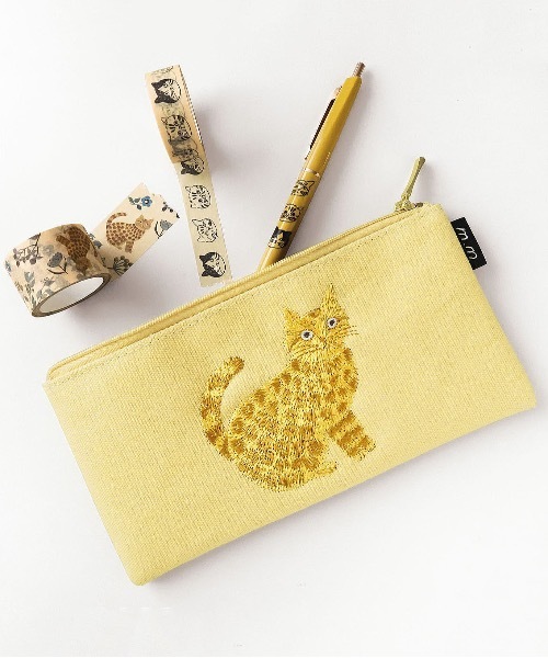 CSK542401 刺繍キット yulaのこころ躍る草花刺繍 ミニトート