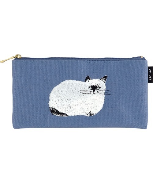 COMMON WARE（コモンウェアー）の「EC:松尾みゆき　お花刺繍付きペンケース（ペン類・レディース・ネイビー/ベージュ/ベビーピンク/ライトイエロー・FREE）」の11枚目の写真