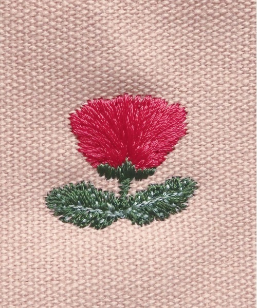 COMMON WARE（コモンウェアー）の「EC:松尾みゆき　お花刺繍付きペンケース（ペン類・レディース・ネイビー/ベージュ/ベビーピンク/ライトイエロー・FREE）」の16枚目の写真