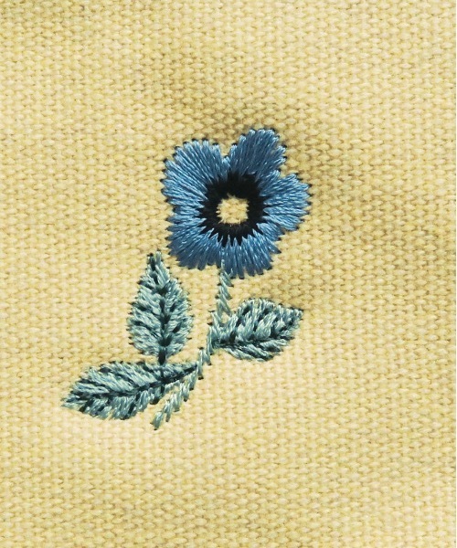COMMON WARE（コモンウェアー）の「EC:松尾みゆき　お花刺繍付きペンケース（ペン類・レディース・ネイビー/ベージュ/ベビーピンク/ライトイエロー・FREE）」の19枚目の写真