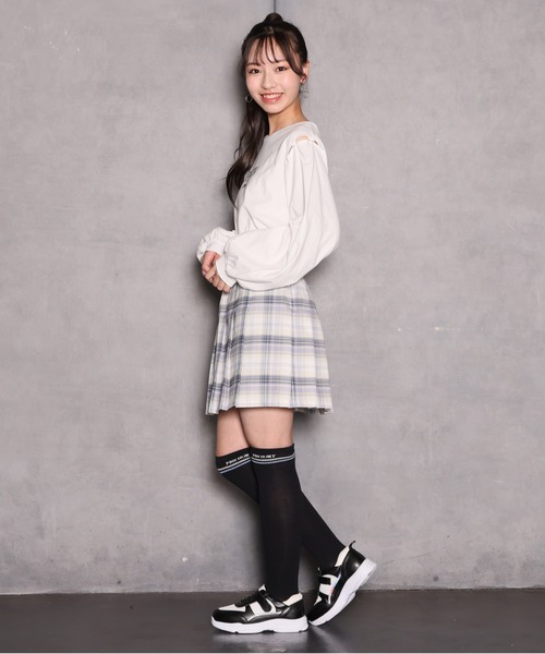 PINKHUNT（ピンクハント）の「PINKHUNT ピンクハント オーロラライン スニーカー 9161（スニーカー・キッズ・ブラック/ホワイト・S size/M size/L size）」の9枚目の写真