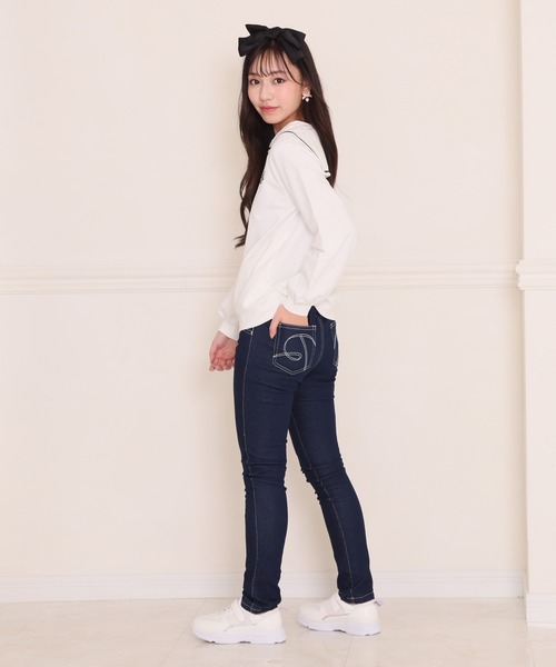 PINKHUNT（ピンクハント）の「PINKHUNT ピンクハント オーロラライン スニーカー 9161（スニーカー・キッズ・ブラック/ホワイト・S size/M size/L size）」の16枚目の写真