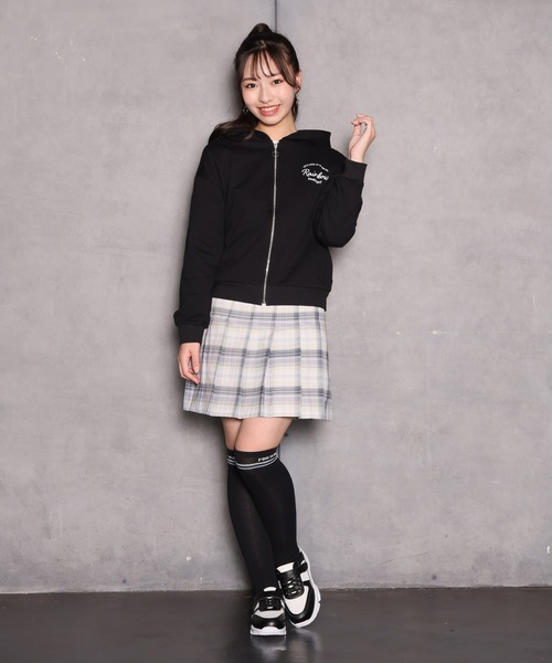 PINKHUNT（ピンクハント）の「PINKHUNT ピンクハント オーロラライン スニーカー 9161（スニーカー・キッズ・ブラック/ホワイト・S size/M size/L size）」の10枚目の写真