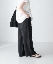かぐれ | リネンレーヨンイージーパンツ(その他パンツ)