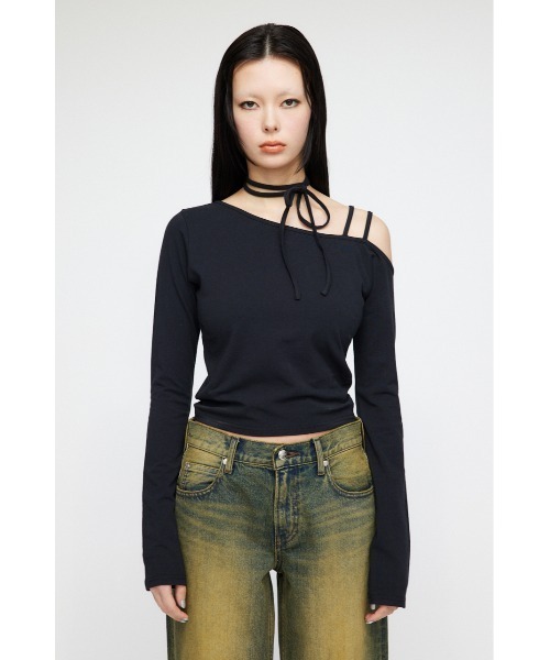 LAGUA GEM OFF SHOLDER PRINT チュニック LAGUA GEM | OFF SHOLDER