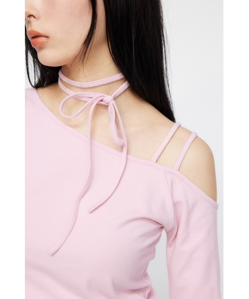 LAGUA GEM（ラグアジェム）の「SHOULDER DROP CUT トップス（Tシャツ