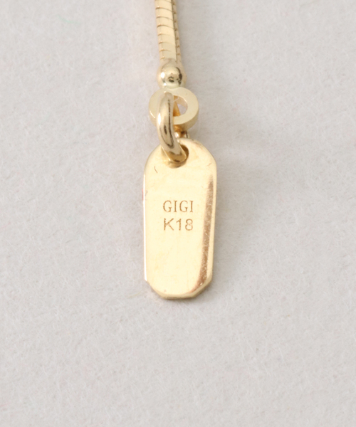 アクセサリー GIGI Aurora chain slide necklace GIGI/ジジ】Aurora chain slide necklace（ネックレス