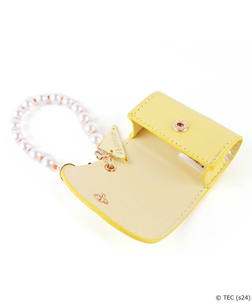 Tom＆Jerry（トムアンドジェリー）の「【公式】TOM and JERRY×Flapper　クアッカーAirpodsケース（ヘッドフォン/イヤホン・レディース・イエロー・FREE）」の4枚目の写真